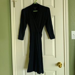 Banana Republic wrap dress EUC Navy Size Small